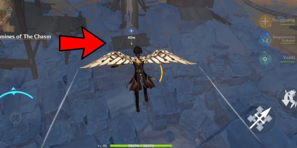 Genshin impact : Cara Memasuki Tambang Bawah Tanah Chasm